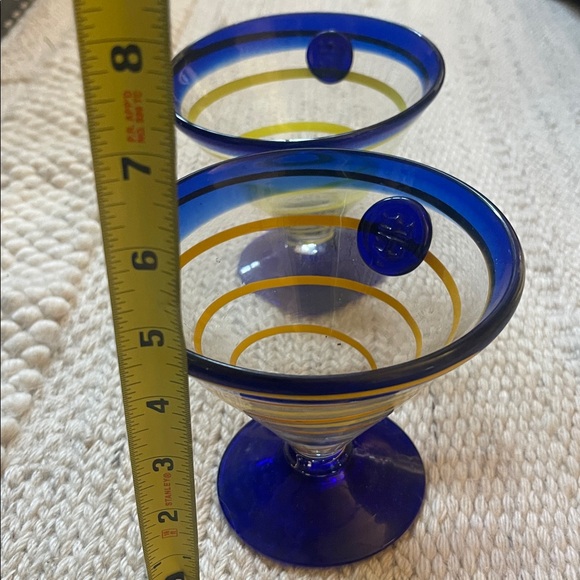 Set of 2 Margarita Drinking Glasses. - Picture 8 of 8